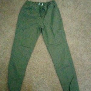 Green Cargo Pants Size 14
